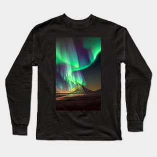 Aurora borealis Long Sleeve T-Shirt